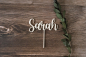 Preview: Cake Topper -personalisiert-